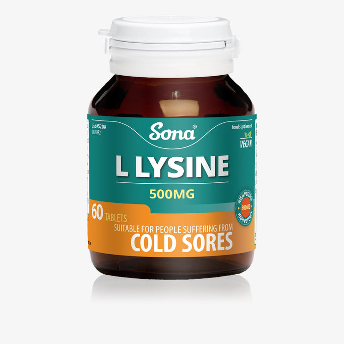 L Lysine 500mg - Lysine Tablets