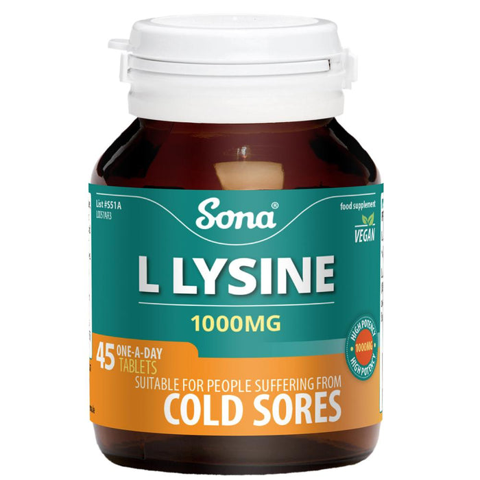 L Lysine 1000mg - Lysine Tablets