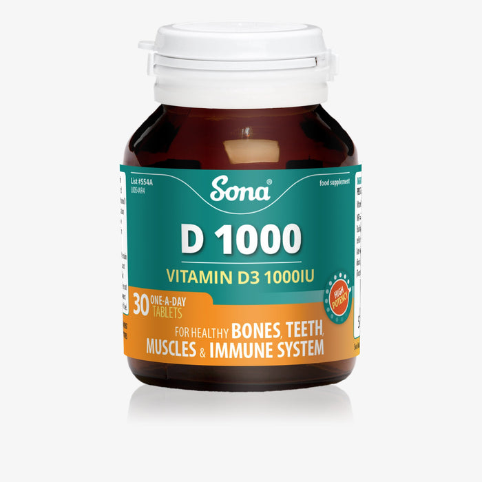 D 1000 - Vitamin D tablets