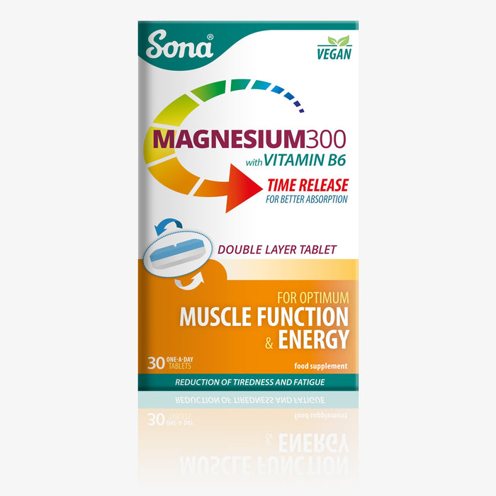 Magnesium300 - Magnesium and Vitamin B6 Tablets