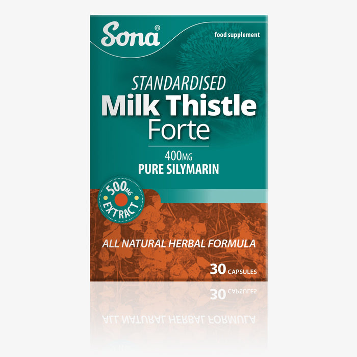 Milk Thistle Forte - Liver and Digestive Support Capsules