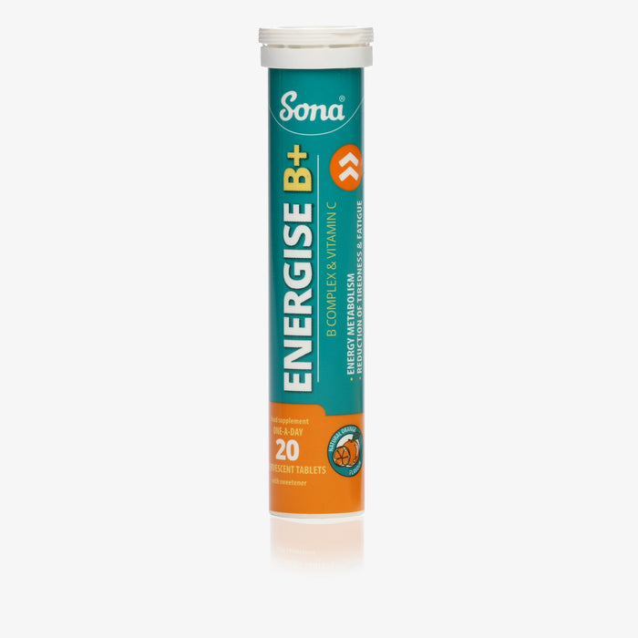 Energise B+ - Effervescent B Vitamins for an Energy Boost