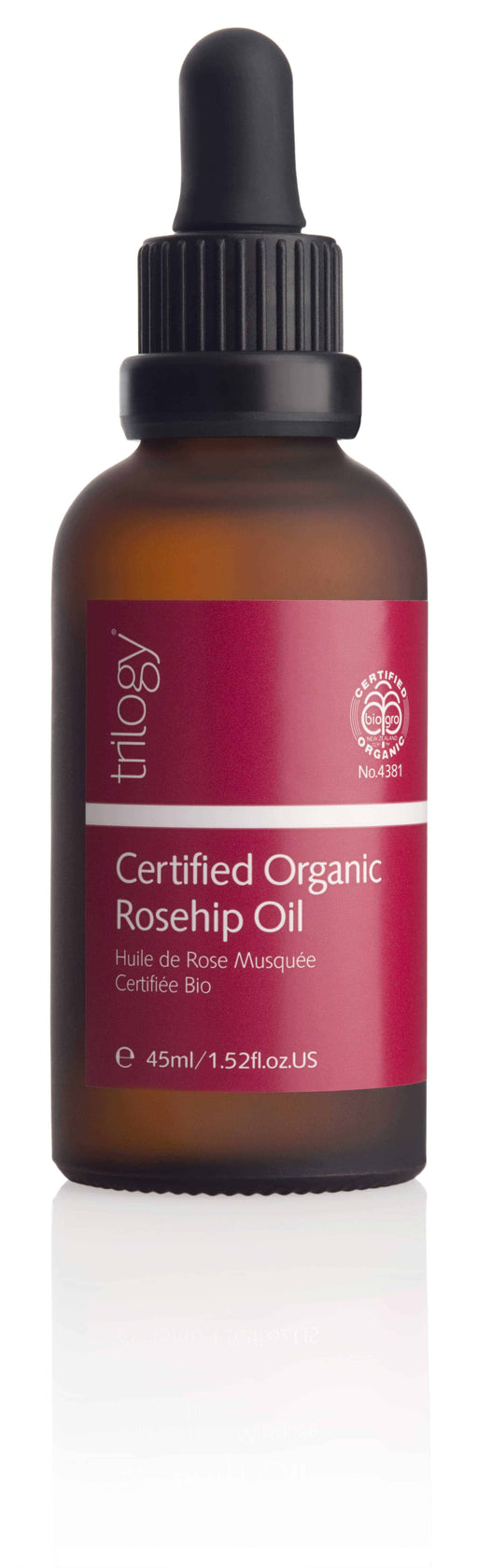 trilogy 15002 rosehip oil organic 45ml